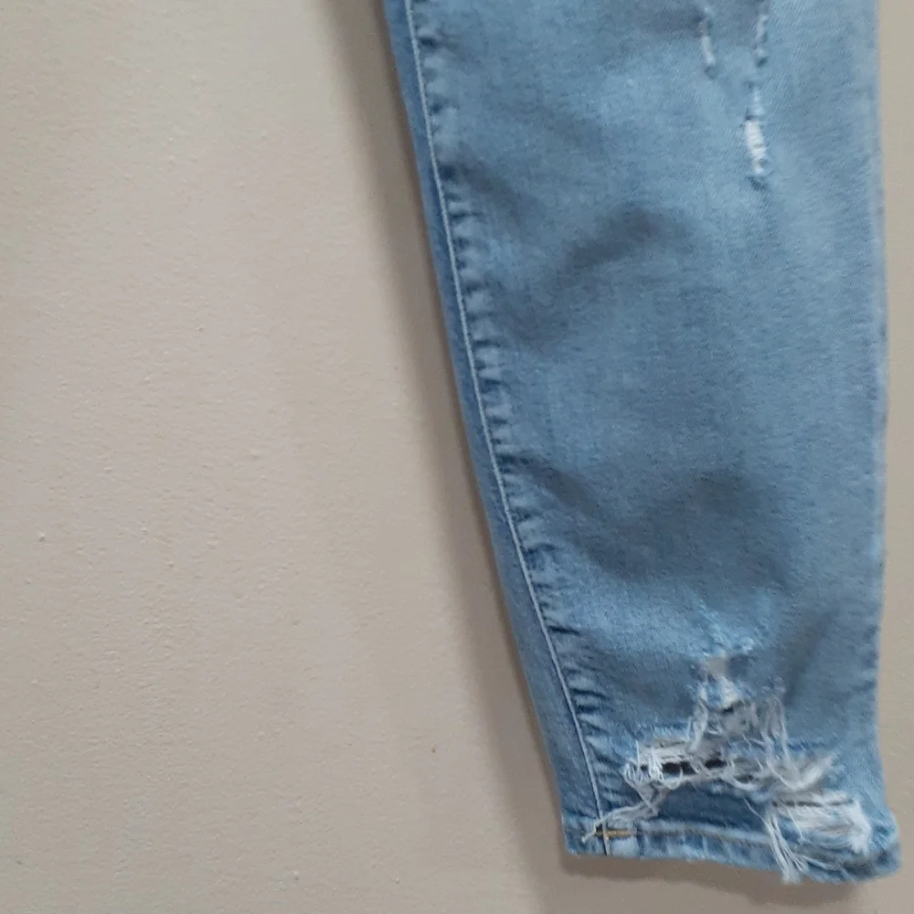 AGOLDE distressed blue jeans size 26 - Picture 2 of 16